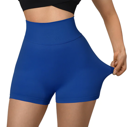 Sports Shorts Women High Waist Workout Seamless Fitness Yoga Shorts